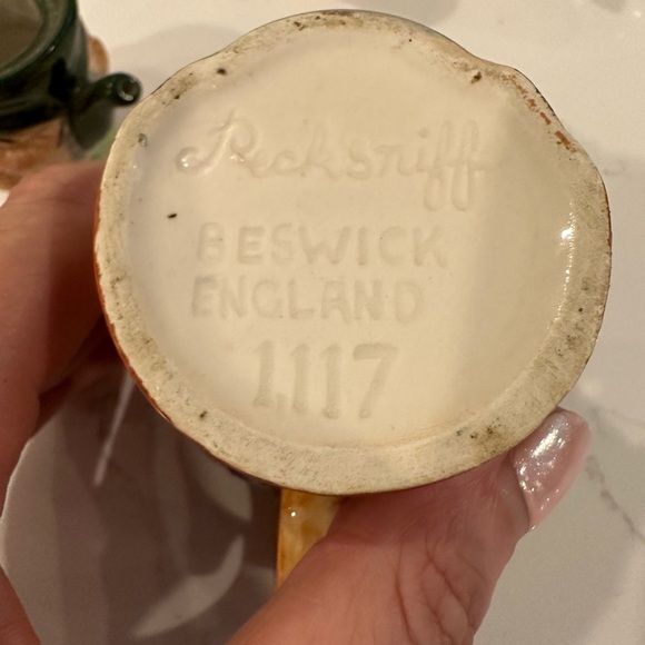 VTG Artone & Beswick England Toby Porcelain Shot Glass  Figurine Lot 16 Mini - Picture 11 of 14